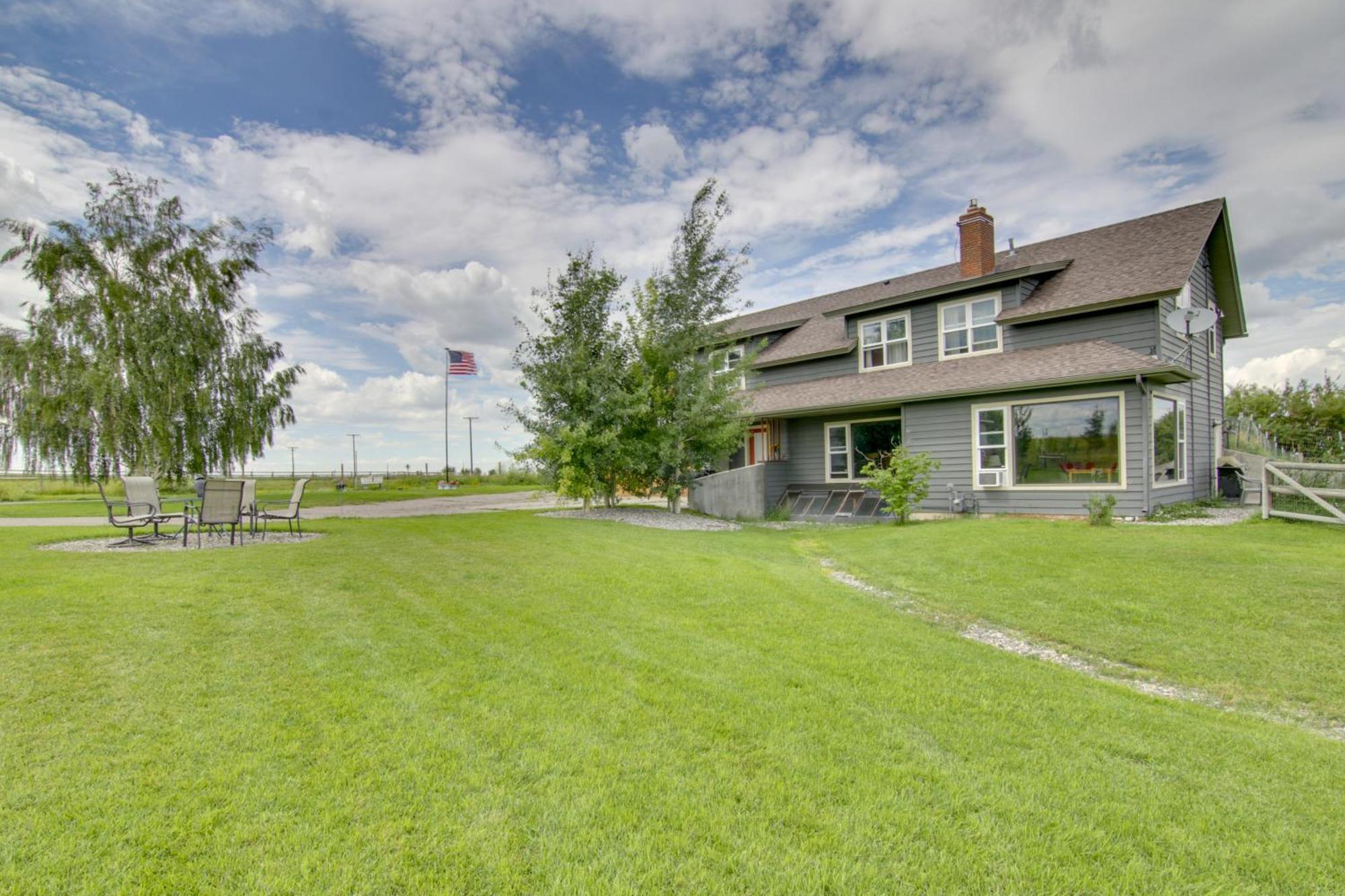 Bozeman Home On 11 Acres With Mountain Views! Exterior photo