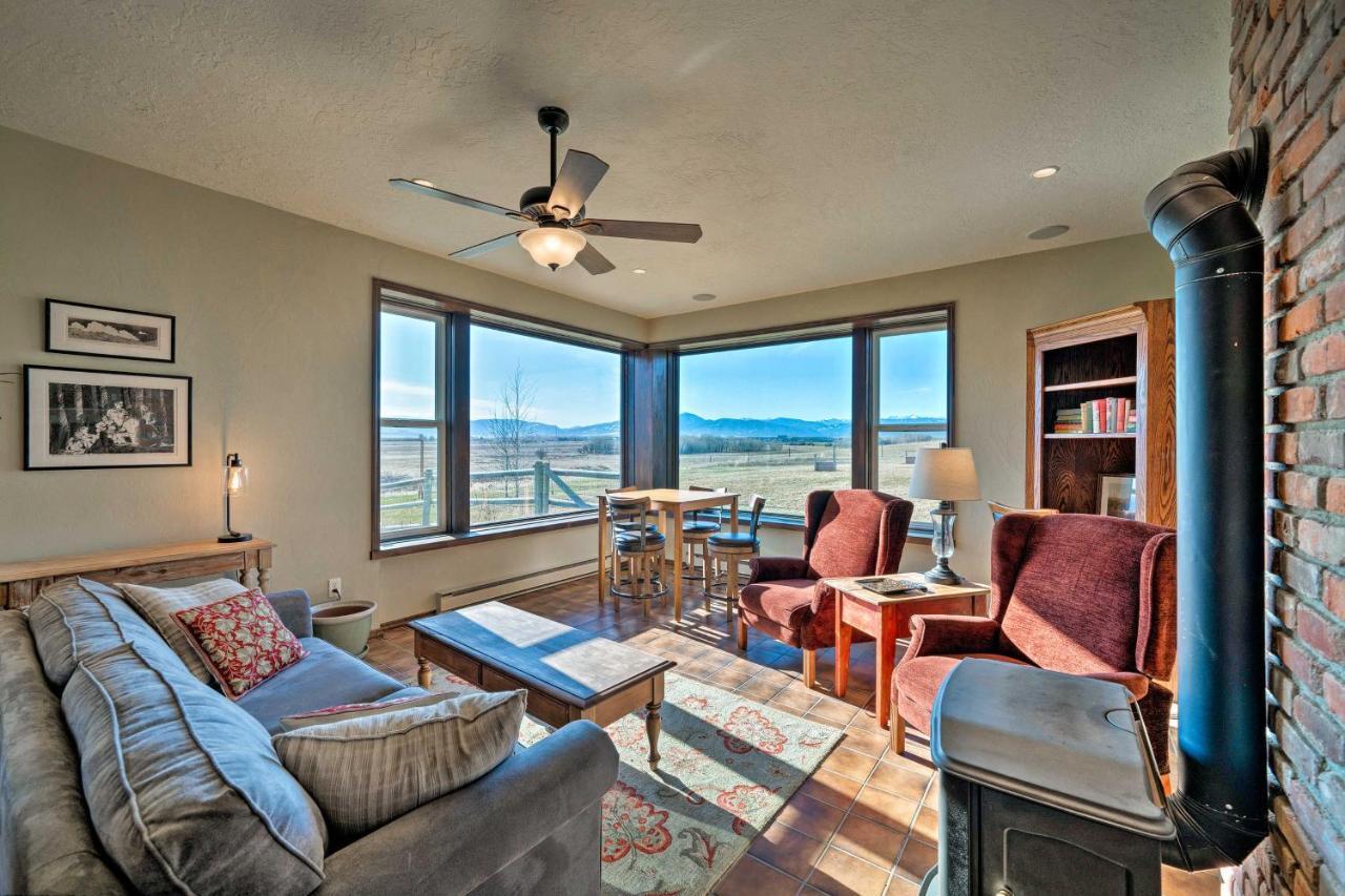 Bozeman Home On 11 Acres With Mountain Views! Exterior photo
